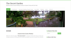 Desktop Screenshot of intimategardenweddings.com